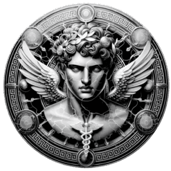 Ρολόι Τοίχου "Θεοί του Ολύμπου ο Ερμής"