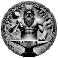 Ρολόι Τοίχου "Θεοί του Ολύμπου ο Ήφαιστος"